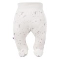 Joggers with feet gray 3-pack with stars pattern