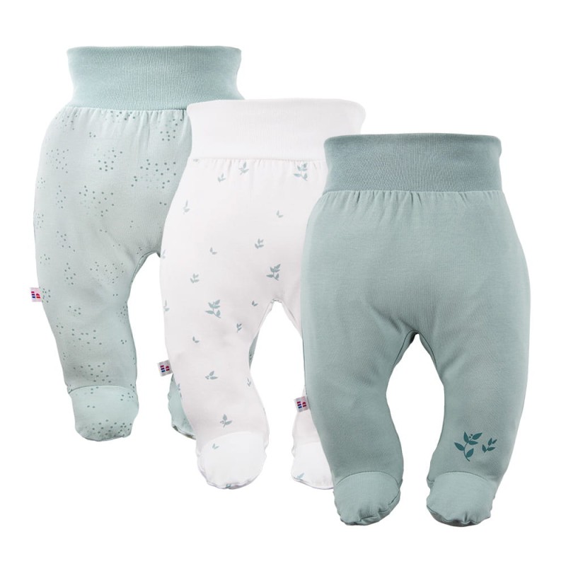 Multipak 3 ks polodupačky zelené