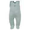 3-pack romper suit green with leaves pattern