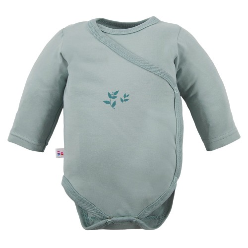 Zavinovací body s dlouhým rukávem zelené