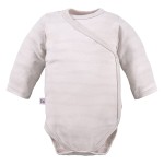 Zavinovací body s dlouhým rukávem béžové