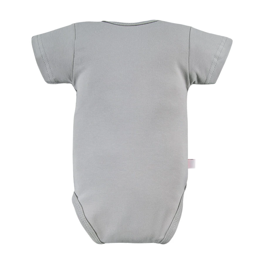 Cardigan bodysuit with star pattern