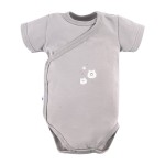 Zavinovací body s krátkým rukávem béžové