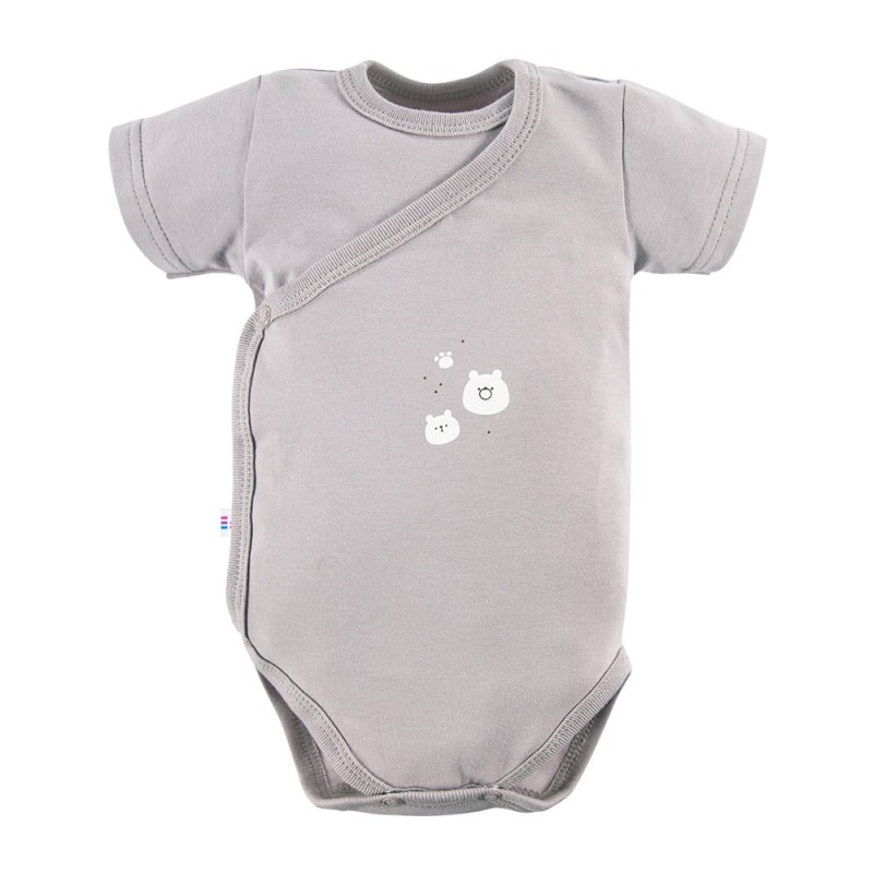 Zavinovací body s krátkým rukávem béžové