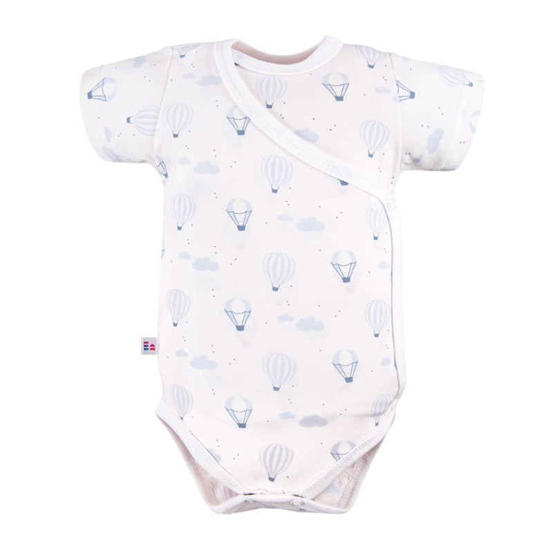 Cardigan bodysuit with balloon pattern