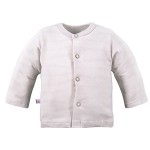Kimono shirt delicate print all over beige