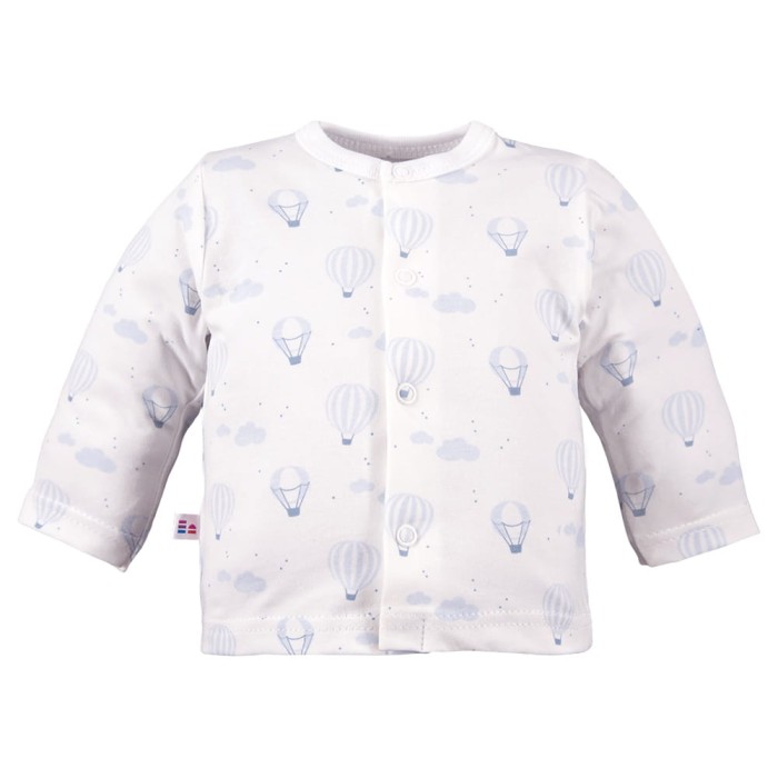 Kimono shirt with ballon pattern