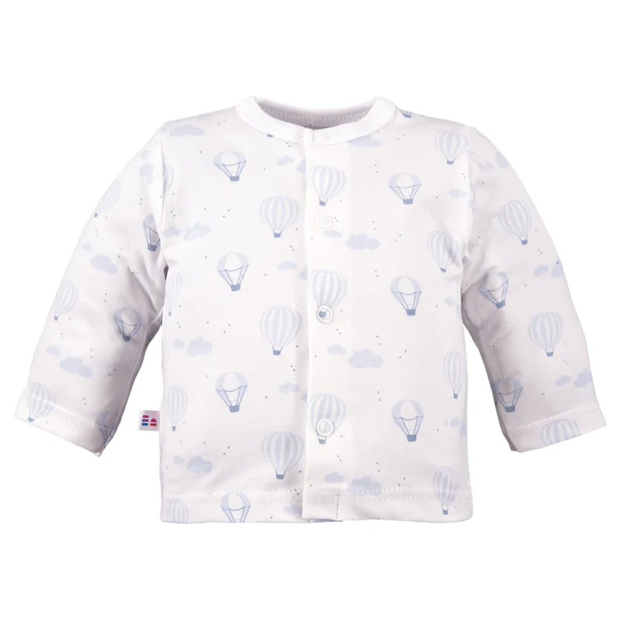 Kimono shirt with ballon pattern