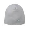 Baby hat with star pattern grey