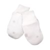 Baby gloves 3-pack beige with teddy bears pattern