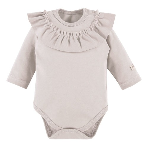 Bodysuits with frill beige