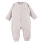 Sleepsuit without feet beige