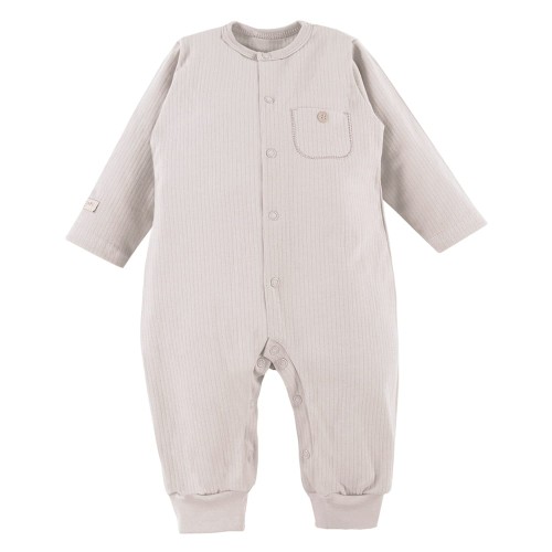 Sleepsuit without feet beige