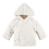 Hooded sweatshirt ecru