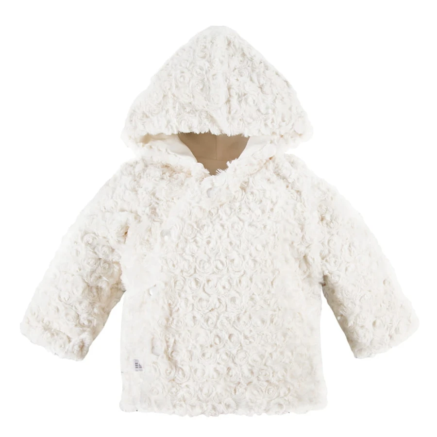 Hooded sweatshirt ecru