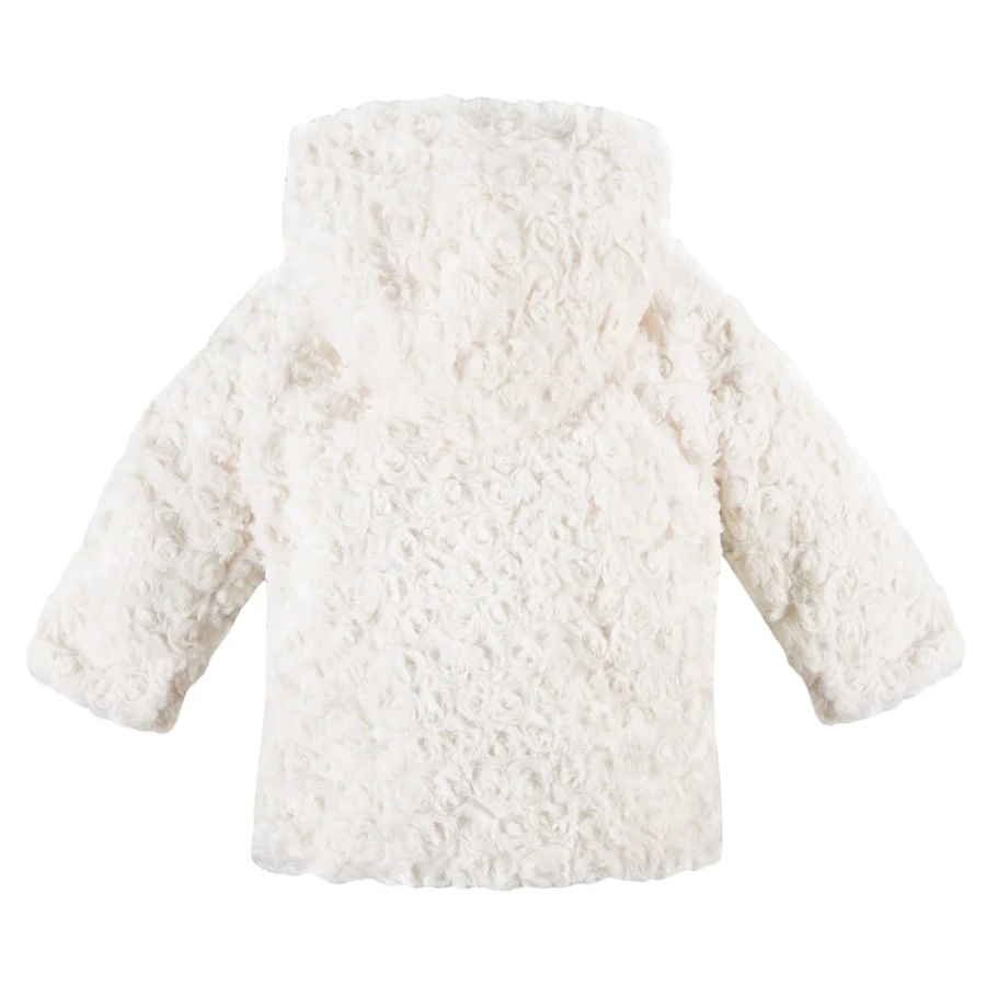 Hooded sweatshirt ecru
