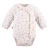 Bodysuit cardigan ecru with strawberry print