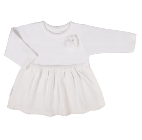 Šatičky s květem CEREMONY bílé