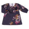 Dress CEREMONY navy flower