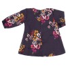 Dress CEREMONY navy flower