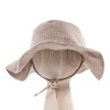 Baby hat muslin beige