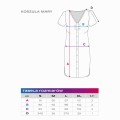 Pregnancy dress navy blue MARY
