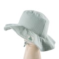 Baby hat muslin light green