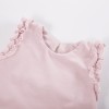 Dress with frills pink
