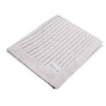 Přikrývka EEVI šedá 75x100