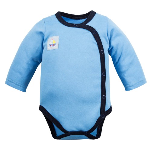 Cardigan bodysuits with badge