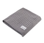 Přikrývka EEVI šedá 75x100