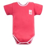 Bodysuits pink with badge