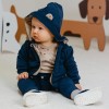 Navy blue boys’ tracksuit Puppy Playtime – Eevi