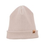 Knitted beanie beige 
