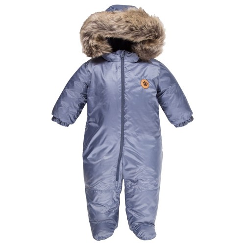 Hooded winter suit blue 