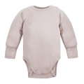 Body z merino vlny rostoucí s dětskou béžové