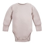 Body z merino vlny rostoucí s dětskou béžové