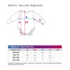Baby body from merino wool beige