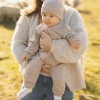 Sleepsuit from merino wool beige