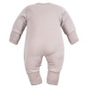 Sleepsuit from merino wool beige