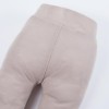 Beige baby leggings from merino wool