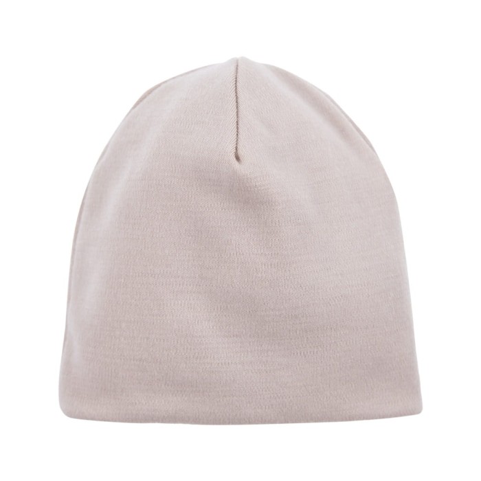 Baby beanie merino wool beige