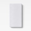 Sheet frotte white