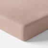 Sheet frotte brown