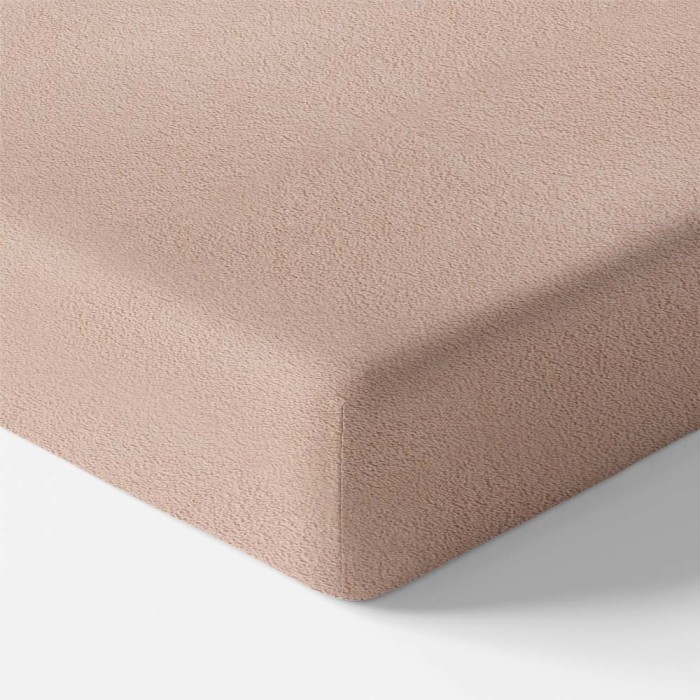 Sheet frotte brown
