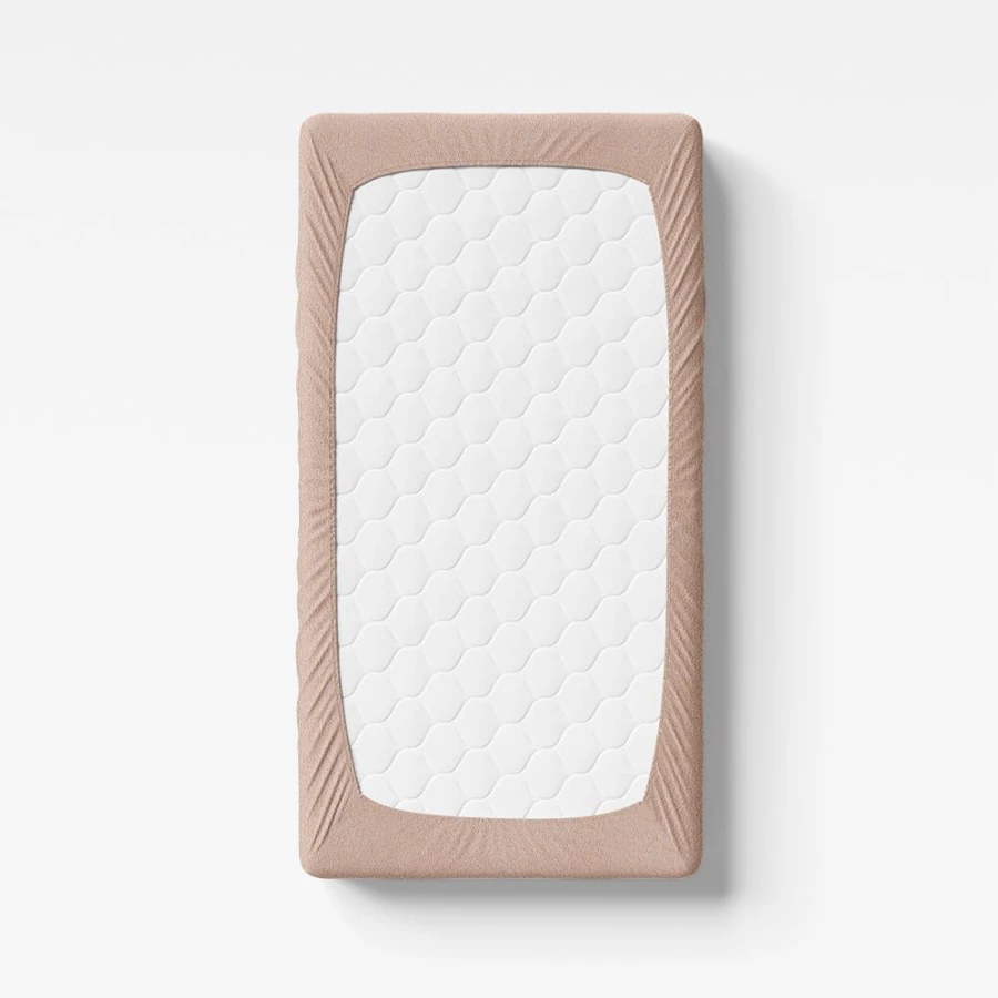 Sheet frotte brown