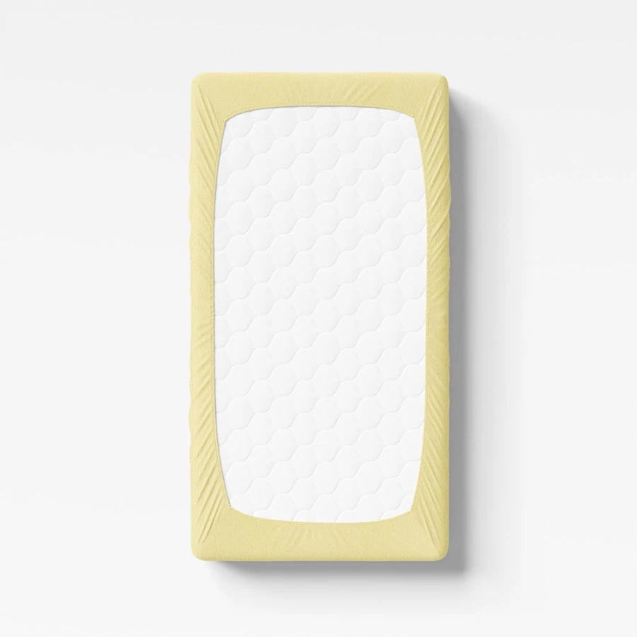 Sheet frotte yellow