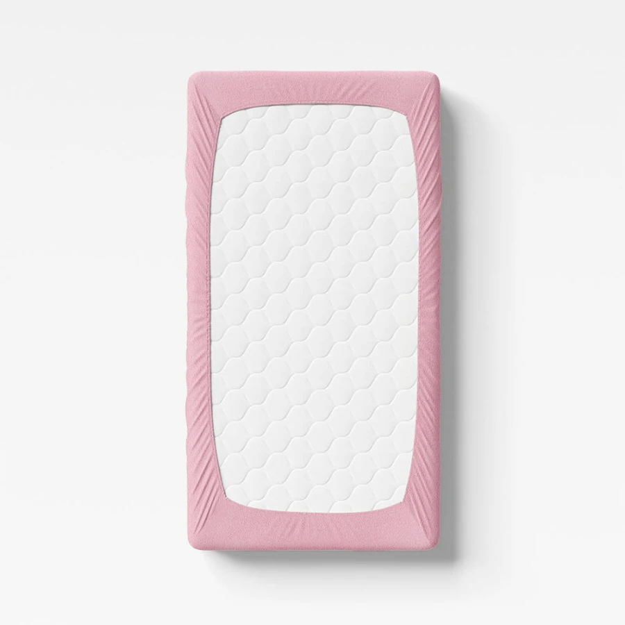 Sheet frotte pink