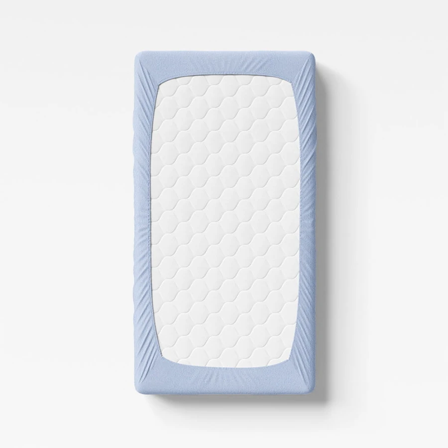 Sheet frotte blue