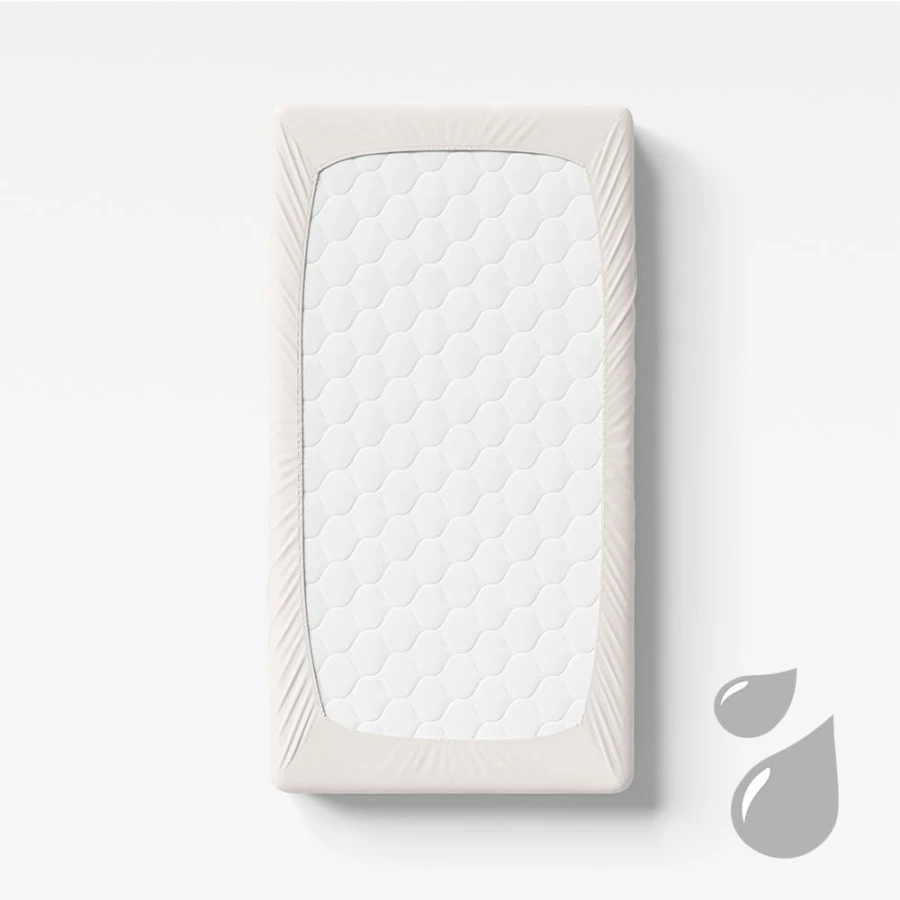 Waterproof sheet ecru